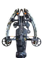 Load image into Gallery viewer, Crossbow with camouflage design on a white background